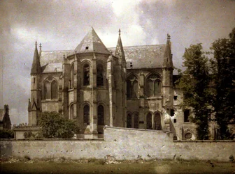 Abbey Saint-Leger, Soissons, Aisne, France, 1917
